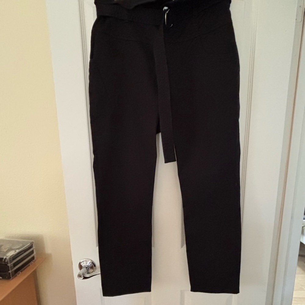 H&M Black High Waisted Pants